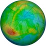 Arctic Ozone 1990-12-25